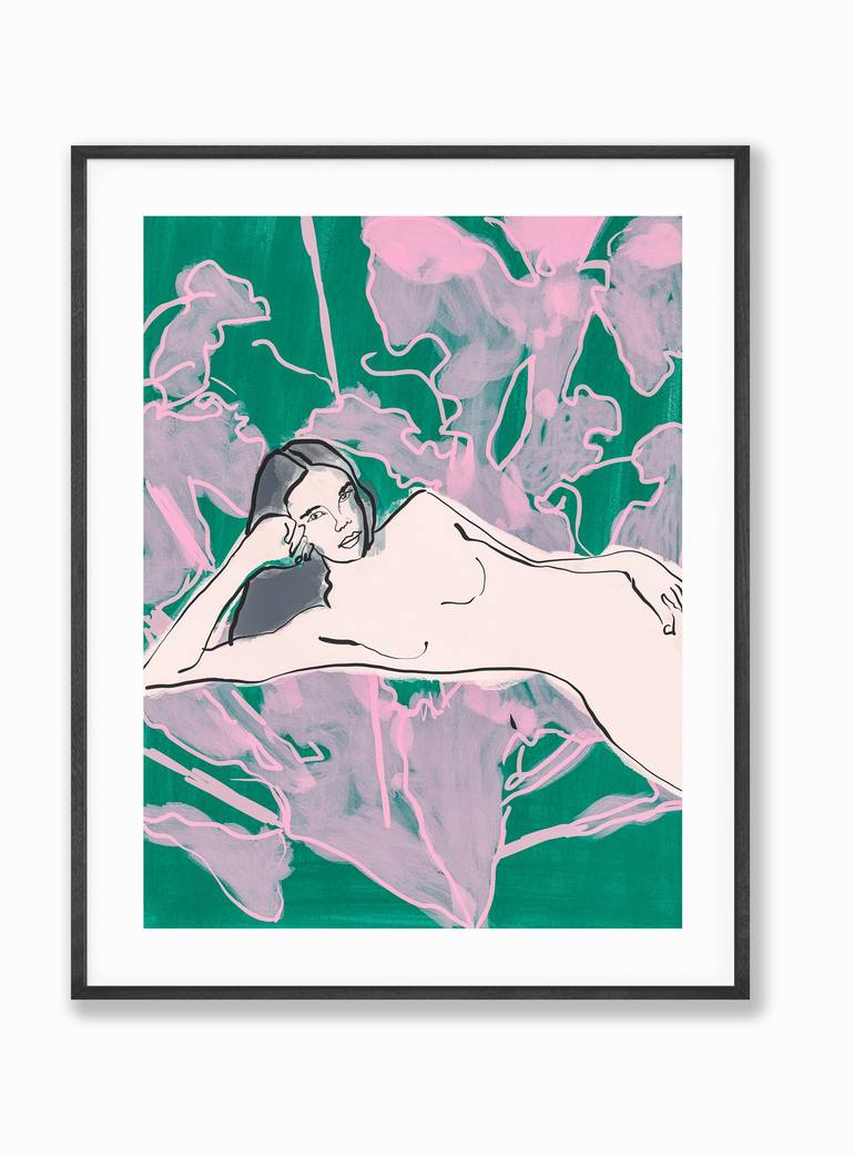 Original Contemporary Nude Digital by Beate Tubach