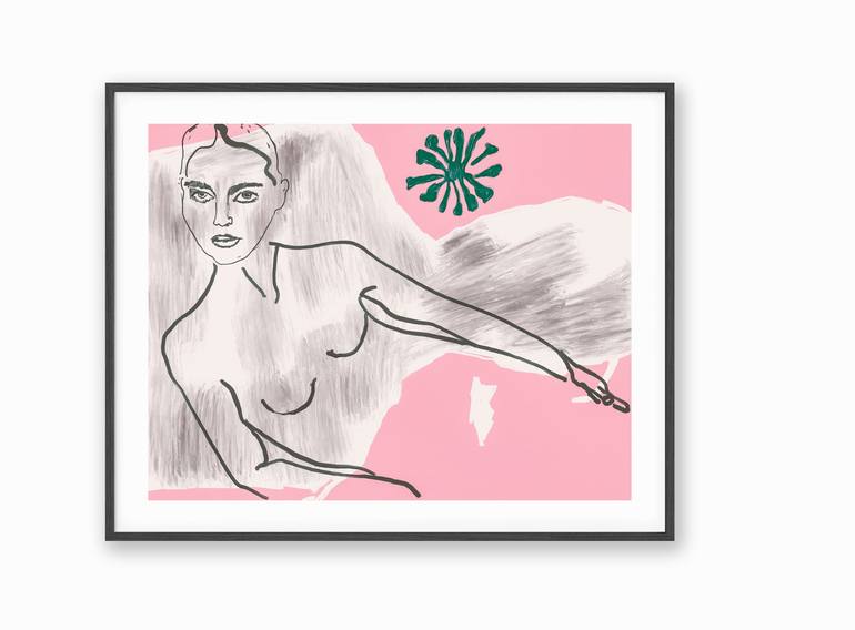 Original Nude Digital by Beate Tubach