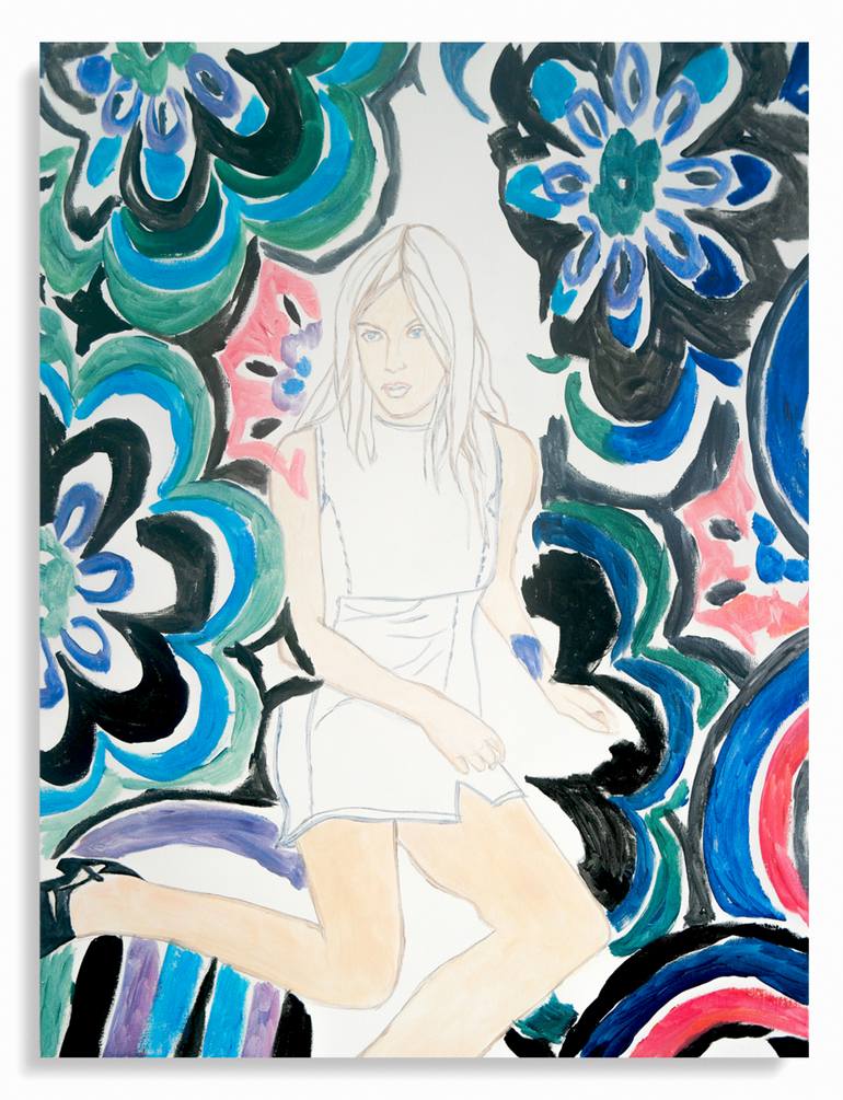 Original Figurative People Painting by Beate Tubach