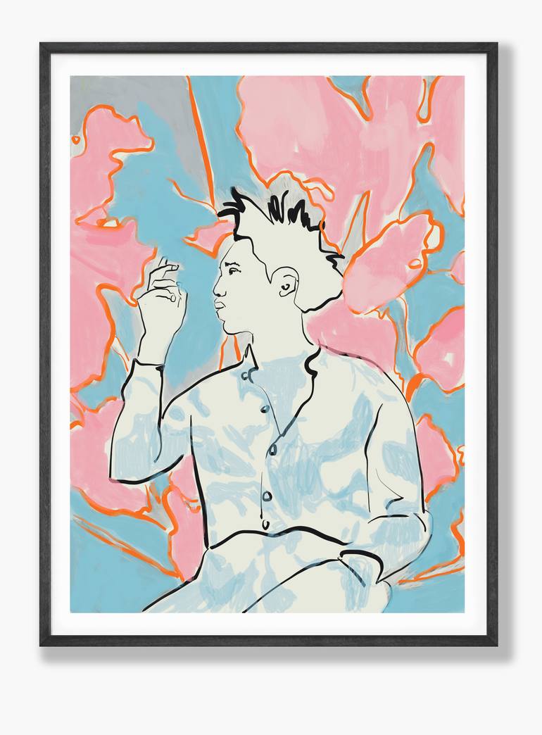 Original Contemporary Men Digital by Beate Tubach