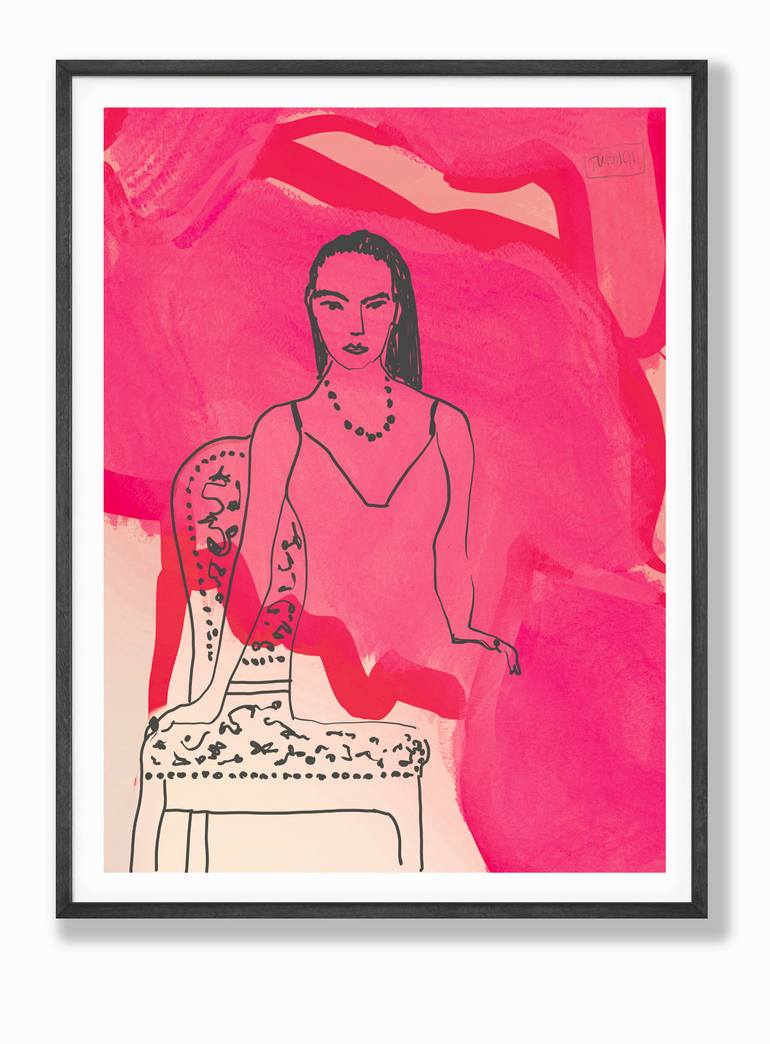 Original Contemporary Women Digital by Beate Tubach