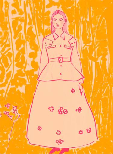 Original Contemporary Women Digital by Beate Tubach