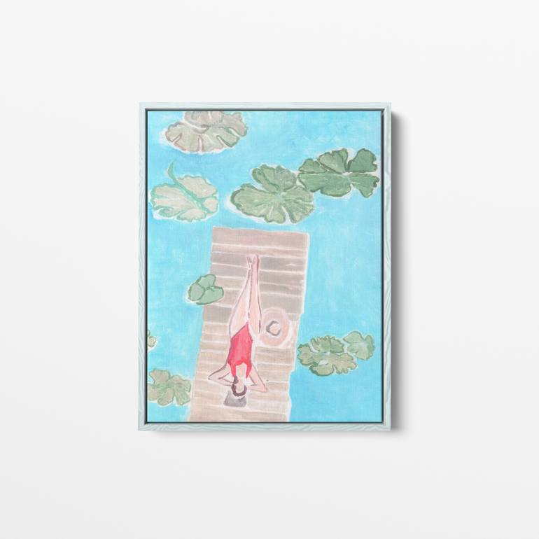 Original Contemporary Beach Painting by Beate Tubach