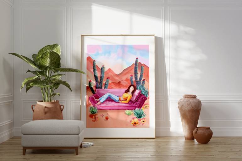 Original Contemporary Landscape Digital by Beate Tubach