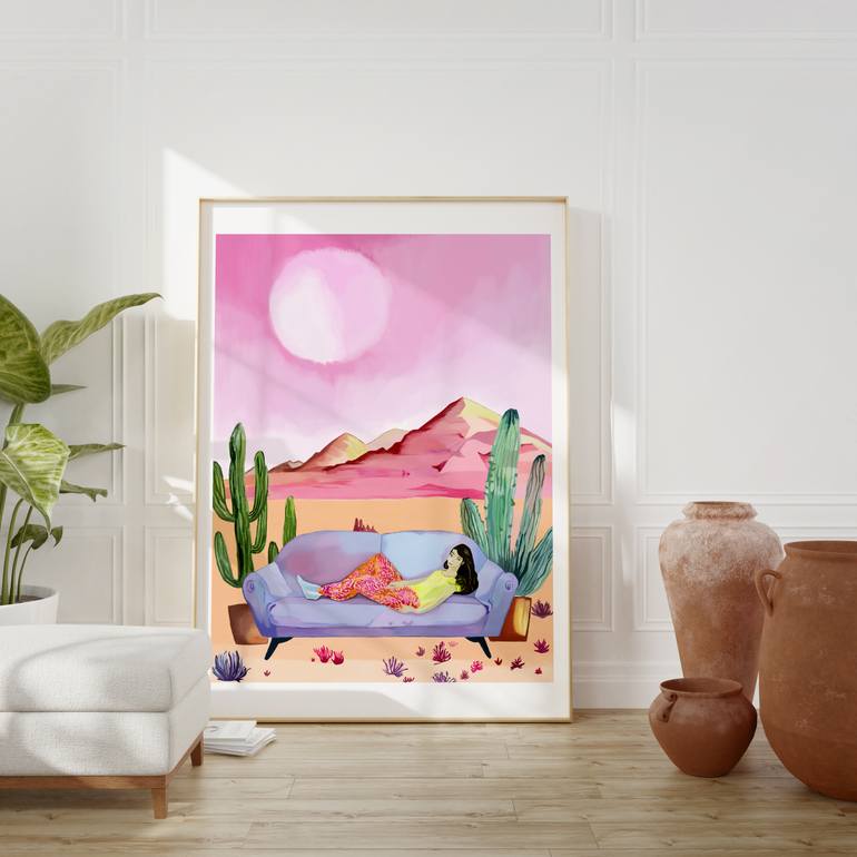 Original Contemporary Landscape Digital by Beate Tubach
