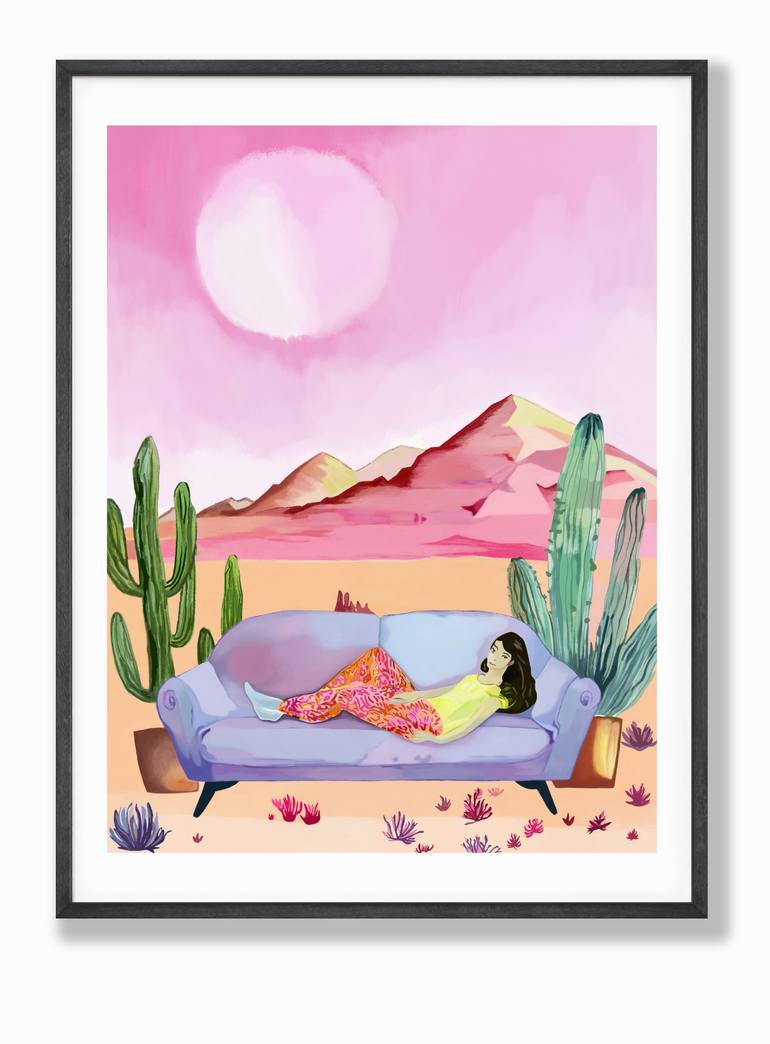 Original Contemporary Landscape Digital by Beate Tubach