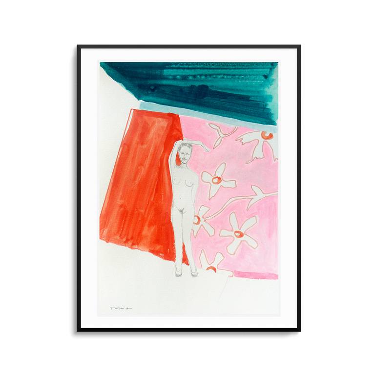 Original Figurative Women Painting by Beate Tubach