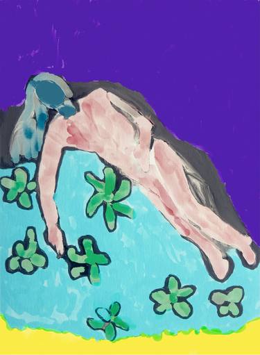 Original Figurative Nude Digital by Beate Tubach