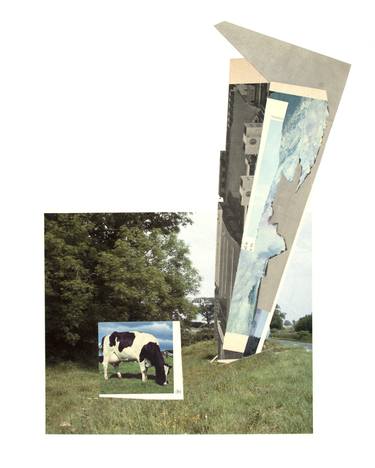 Original collage Landscape Collage by Benjamin West