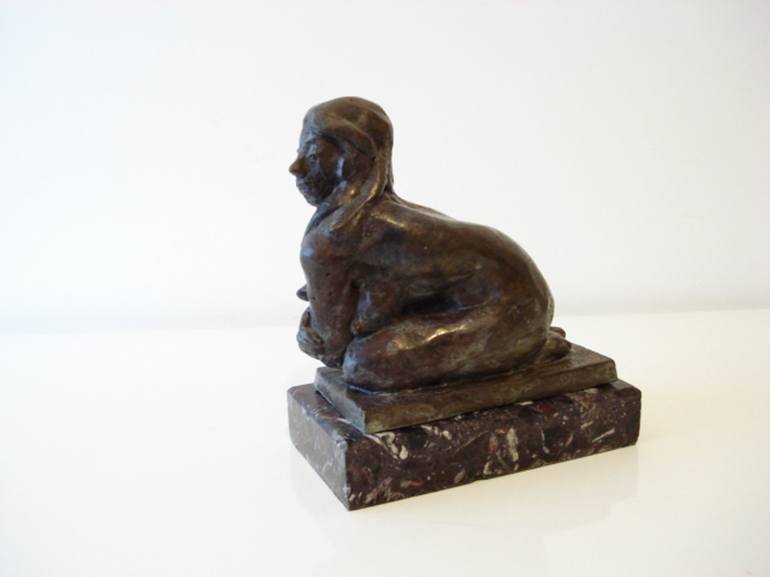 Original Realism Nude Sculpture by Claudio Barake
