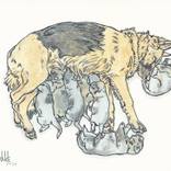 GERMAN SHEPHERD MATERNITY by Claudio Barake