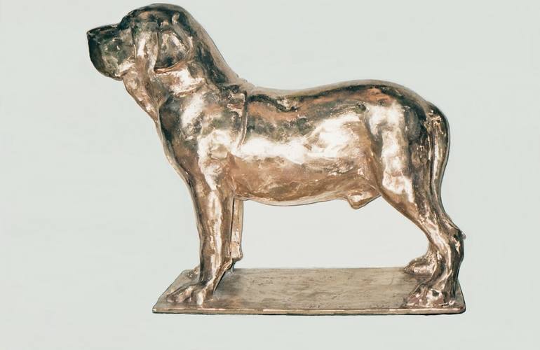 Original Dogs Sculpture by Claudio Barake