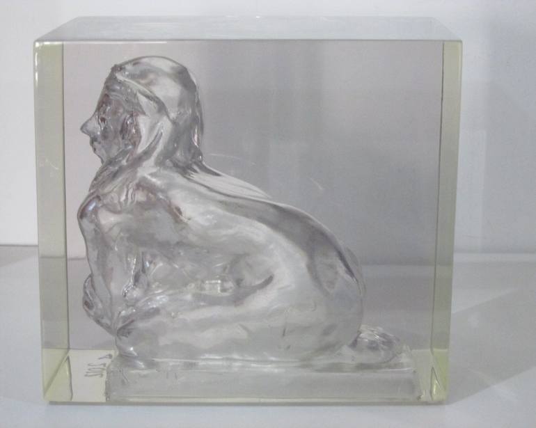 Original Figurative Nude Sculpture by Claudio Barake