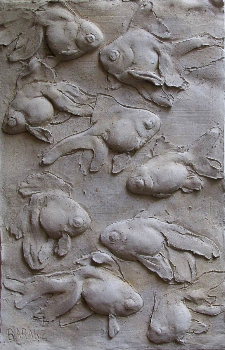 Original Fish Sculpture by Claudio Barake