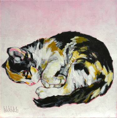 Print of Impressionism Cats Paintings by Claudio Barake