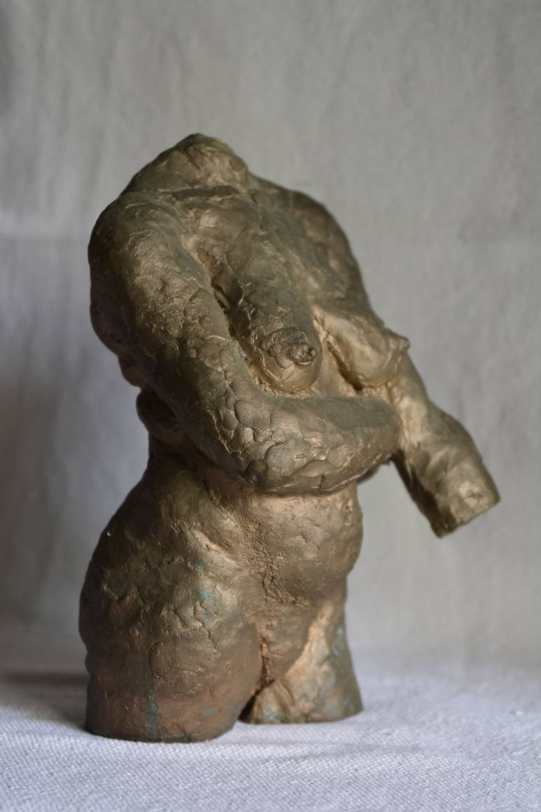 Original Expressionism Nude Sculpture by Claudio Barake