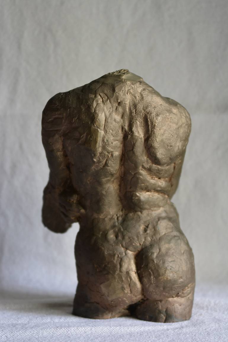 Original Expressionism Nude Sculpture by Claudio Barake