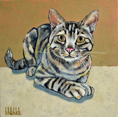 Print of Cats Paintings by Claudio Barake