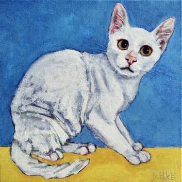 Print of Cats Paintings by Claudio Barake