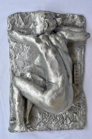 Original Expressionism Nude Sculpture by Claudio Barake