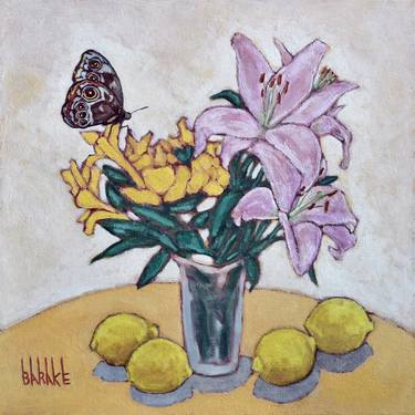 Print of Impressionism Still Life Paintings by Claudio Barake