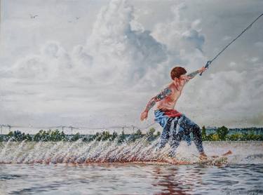 Original Sports Painting by Александр Безродных