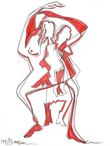 Original Women Drawings by Micky Jansen