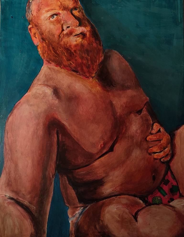 Original Contemporary People Painting by Mennato Tedesco