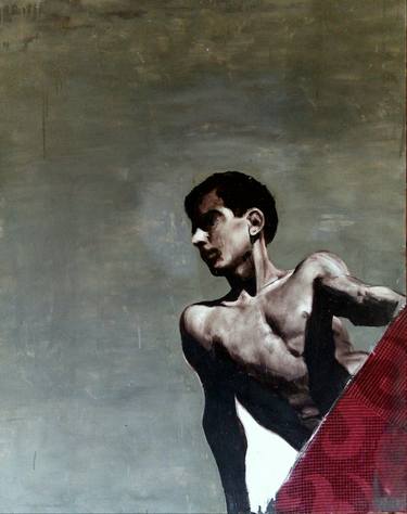 Original Figurative Portrait Paintings by Mennato Tedesco