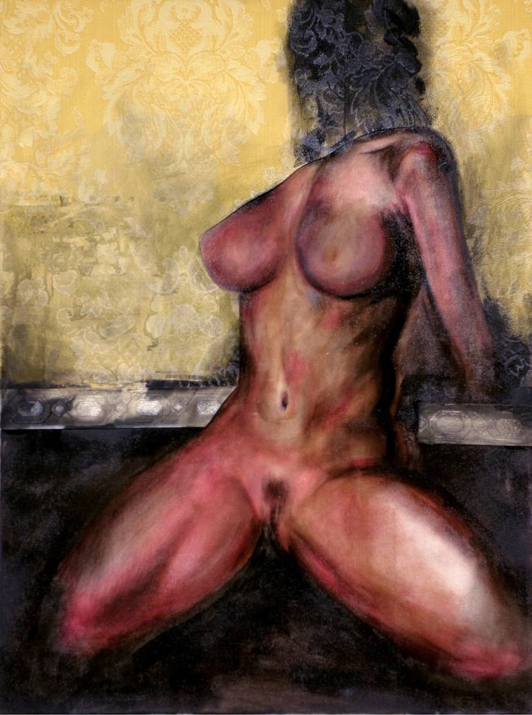 Anonymous Nude Painting by Mennato Tedesco | Saatchi Art