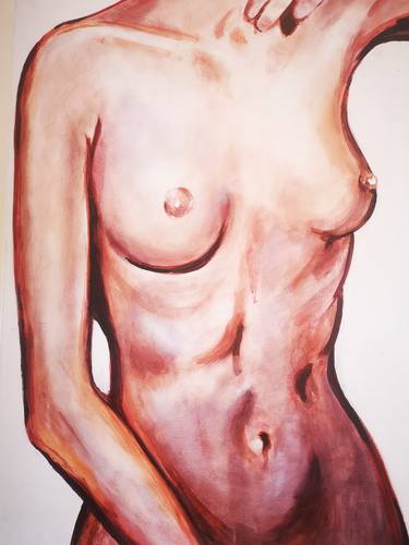 Print of Nude Paintings by Mennato Tedesco