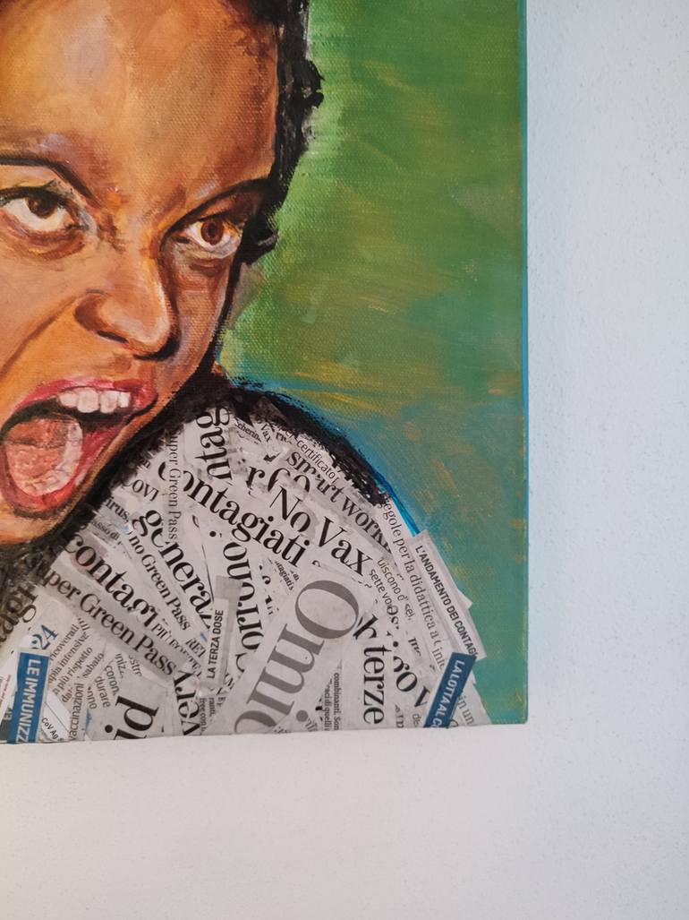 Original Figurative People Painting by Mennato Tedesco