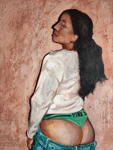 Original Nude Paintings by Mennato Tedesco