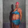 Canvas on wall