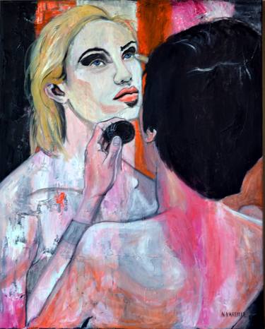 Original Contemporary Erotic Paintings by Nathalie vareille-sorbac