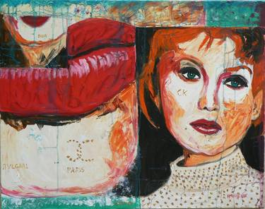 Original Pop Culture/Celebrity Paintings by Nathalie vareille-sorbac