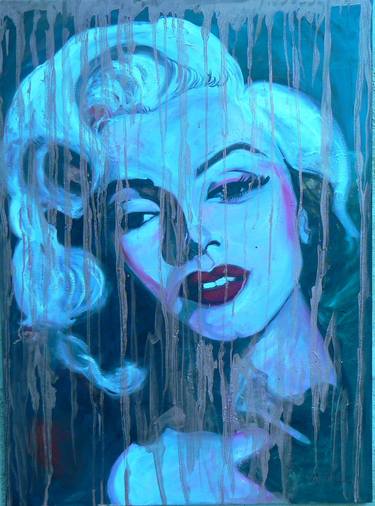 Original Pop Art Pop Culture/Celebrity Paintings by Nathalie vareille-sorbac