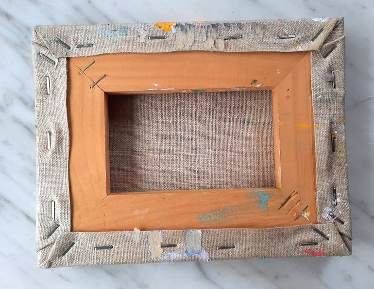 Original Abstract People Painting by Bea Bozon-Esselink