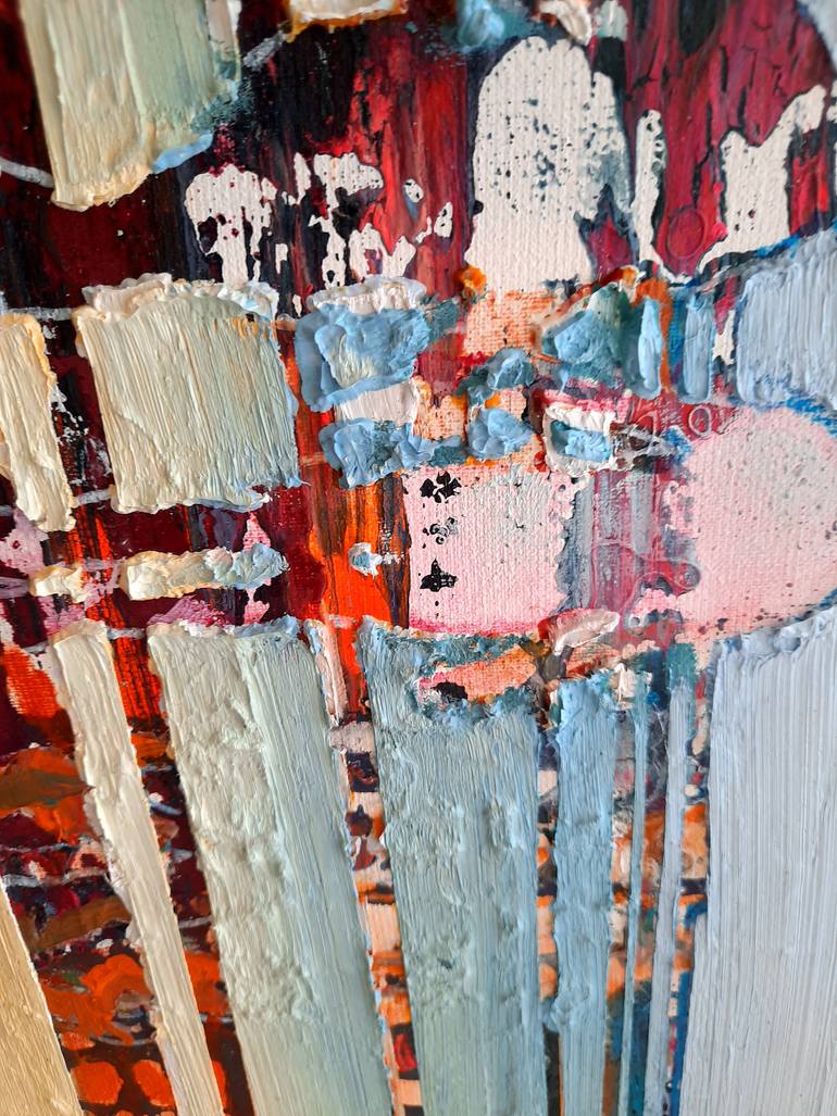 Original Realism Abstract Painting by Bea Bozon-Esselink