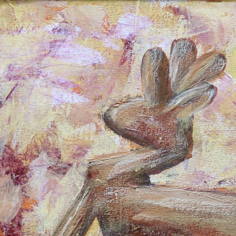 Original Abstract Expressionism Classical Mythology Painting by Teo Spiller