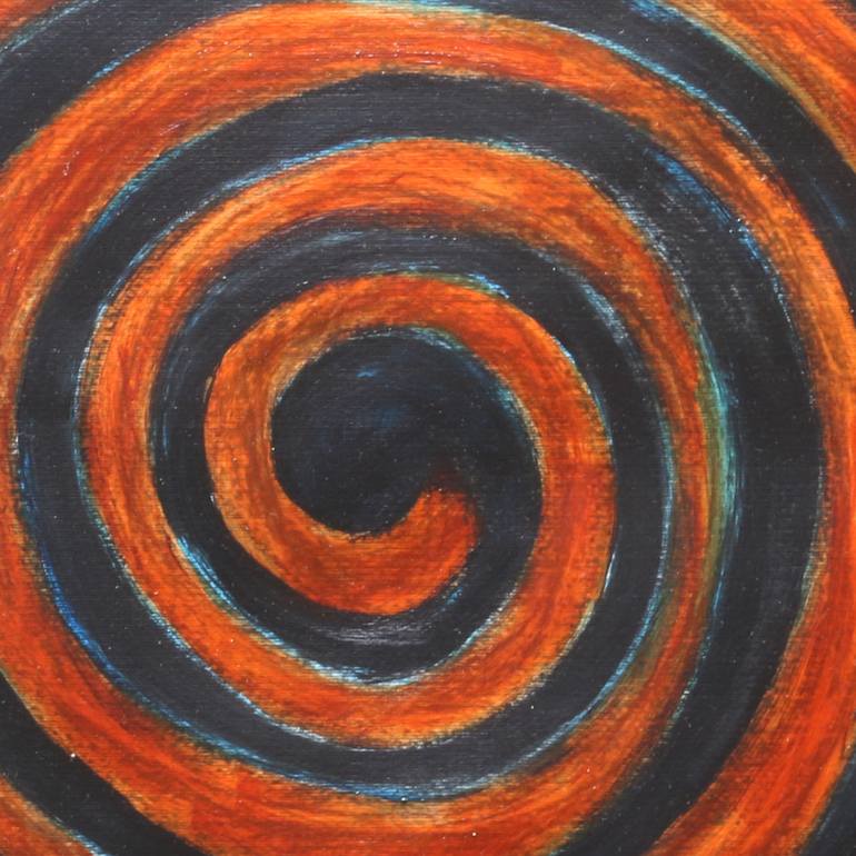 Original Abstract Expressionism Abstract Painting by Teo Spiller