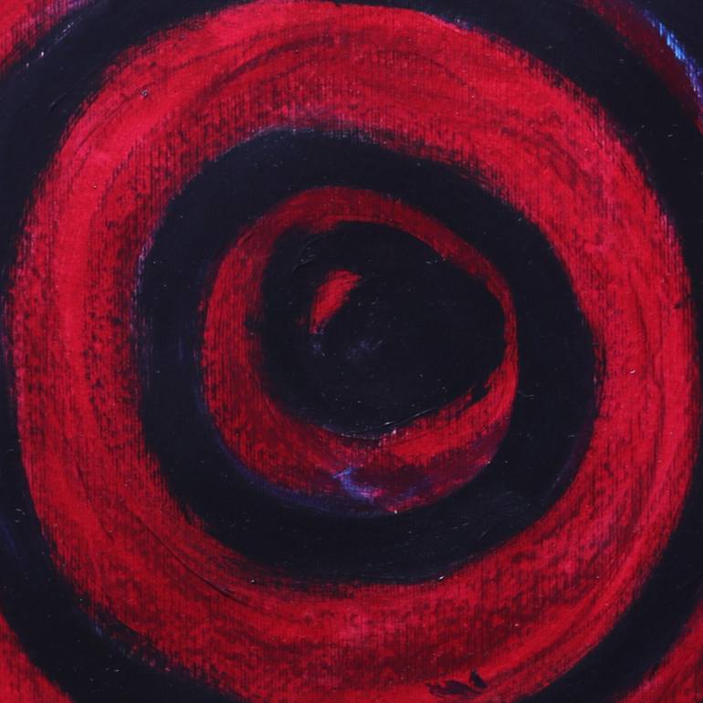 Original Abstract Expressionism Abstract Painting by Teo Spiller