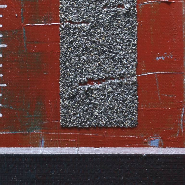 Original Abstract Expressionism Abstract Mixed Media by Teo Spiller