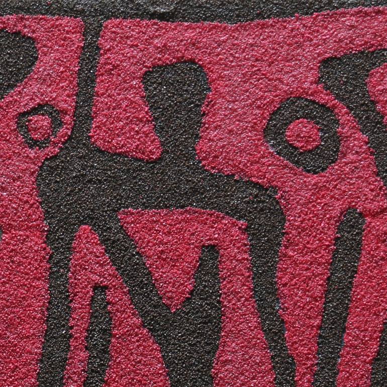 Original Abstract Expressionism Classical Mythology Mixed Media by Teo Spiller