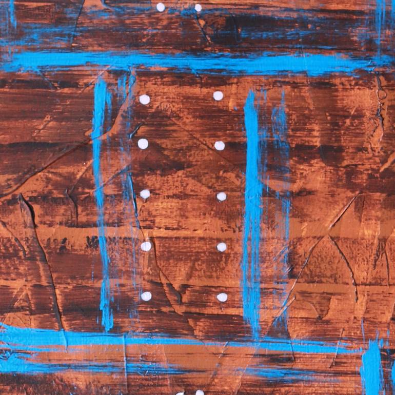 Original Abstract Expressionism Abstract Painting by Teo Spiller
