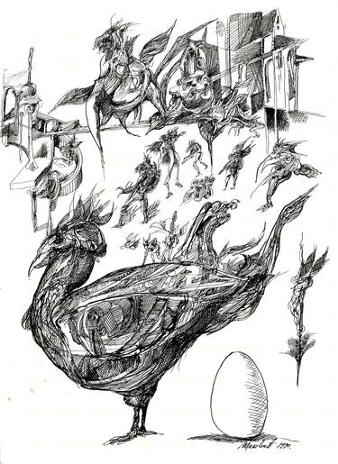 Original Fantasy Drawings by Đorđe Toljević