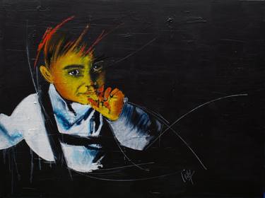 Print of Abstract Expressionism Children Paintings by Olivier Ledogar