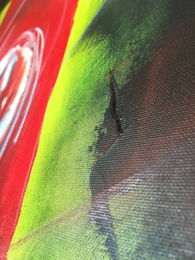 Original Abstract Painting by Olivier Ledogar