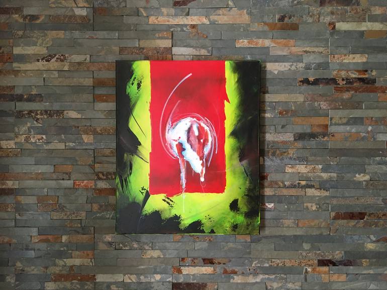 Original Abstract Painting by Olivier Ledogar