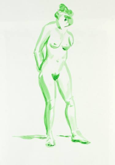 Original Nude Paintings by Amit Bar